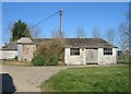 Typical farm buildings - Worting Wood in RG23 8EU