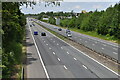 A2 seen from High Road overbridge in DA1 2SW