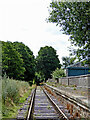 Disused railway at Endon Station in Staffordshire in ST9 9DY