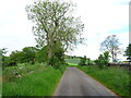 Bend in the road towards Wester Foffarty in DD8 1TW