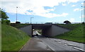 A90 bridge over the A94 near Forfar in DD8 1BF