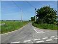 Junction of Rectory Road and Antingham Road in Suffield