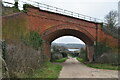 Railway bridge, Newstead's Lane in NR27 9RN