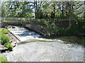Weir on the Yeo at Congresbury in BS49 5AP