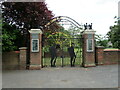 Donisthorpe War Memorial Gateway in DE12 7PY