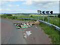 Fly-tip on Forrest Road in ML7 5TR