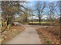 Road Junction in Hazlehead Park in AB15 9QB