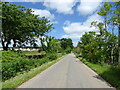 Minor road near Castle Huntly in DD2 5EZ