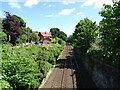 Railway towards Dundee in DD2 5DB