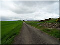 Track towards West Craig in DD8 1XA