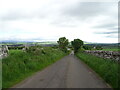 Minor road towards Forfar in DD8 2AZ