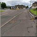 Busy junction: Newmains in ML2 9DU