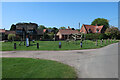 Play area by Alborough village green in Aldborough
