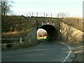 The railway bridge on Burnthouse Lane in CM4 9FS