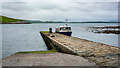 Ferry to Mousa awaiting departure in ZE2 9HS