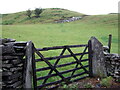 Field entrance off the A595, Bank End in LA17 7XG