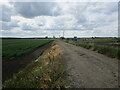 Farm track near Ladyseat Farm in PE7 3PR