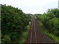 Railway towards Barrow-in-Furness Station in LA14 5UG