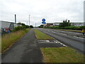 Cycle track beside the A590, Ormsgill in LA14 4TR
