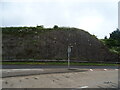 Rock face beside the A590, Elliscale in LA15 8JT