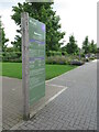 Entrance Signage, RHS Garden Hyde Hall in CM3 8ES