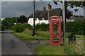 Telephone box book exchange by the green at East Grimstead in SP5 3RY