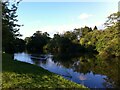 Brueton Park Lake on the River Blythe, Solihull in B93 9AU