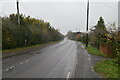 A wet day on the A275, South Chailey in BN8 4BA