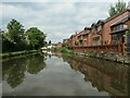 Canalside houses on Damfield Lane, Maghull in L31 6BR