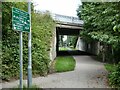 Bowes Railway Path passing under Felling Bypass (A184) in NE10 8UE