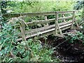Footbridge over Stanley Brook in DE7 6FG