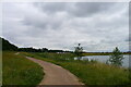 Path by Beeby's West Lake, Hampton, Peterborough in PE7 8TX