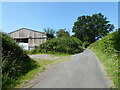 Chilworthy Lane approaching Hillcombe Farm in TA20 3BQ