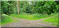 Track junction in Hare Warren in SP2 0NF