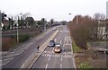 Fareham Bypass from foot bridge in PO16 0QR