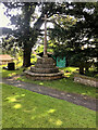 Cross in the Churchyard of SS Peter and Paul, Weston in Gordano in BS20 8QE