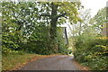 Road to Cinder Hill House in BN8 4RP
