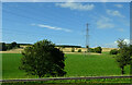 Pylon in field, Temple of Fiddes in AB30 1LL