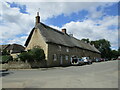 Cottages in Fotheringhay in Fotheringhay