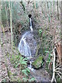 Waterfall  near Leeswood in CH7 4TU