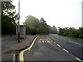 Bus stop and shelter on Whitfield Drive, Dundee in DD4 0XF