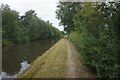 Birmingham & Fazeley Canal towards Drayton Brick Bridge in B77 1LX