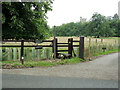 Footpath to St Edmund King & Martyr Church in CO10 5LF