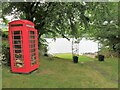 Slipway and old telephone kiosk at Taychreggan in PA35 1HQ