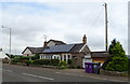 Houses on Dunnichen Road (B9128), Kingsmuir  in DD8 2RD
