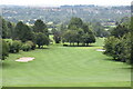Downhill view, Salisbury and South Wiltshire Golf Club in SP2 8PN