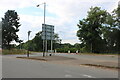 Small roundabout on Wade Lane, Lighthorne Heath in CV33 8AE