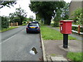 High Road & Kingland Lane Postbox in CO6 4PF