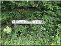 Kingsland Lane sign in CO6 4PF