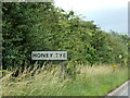 Honey Tye Village Name sign in CO6 4US